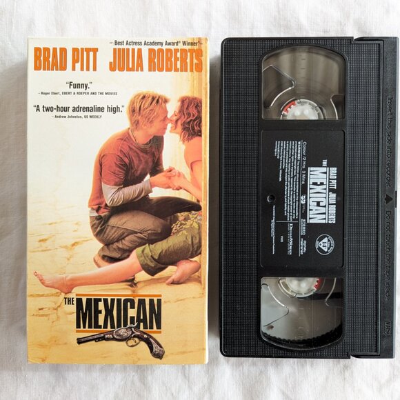 3/$15 The Mexican (2001) VHS tape Brad Pitt Julia Roberts - Picture 5 of 5